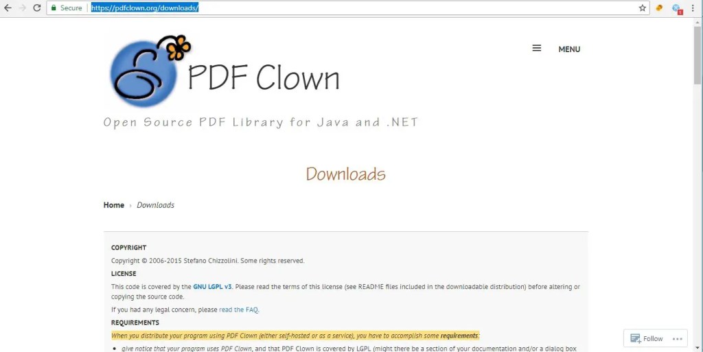 java PDF Libraries PDF Clown