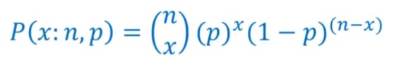 Binomial Distribution formula