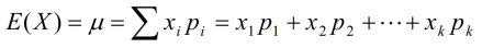 Mean Expected Value