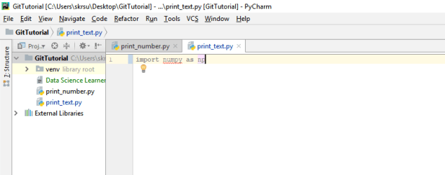 simple import numpy text