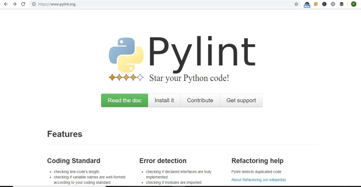 Python-code-Linters-PyLints.