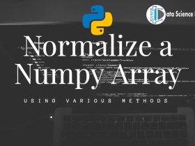 Normalize a Numpy Array featured image