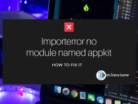 Importerror no module named appkit