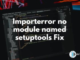 Importerror no module named setuptools Fix