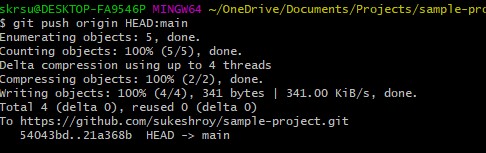 Pushing the changes to the main branch