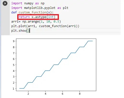 astype function