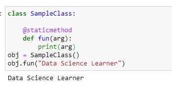Solved takes 1 positional argument but 2 were given Error using static method