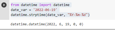 import datatime class directly