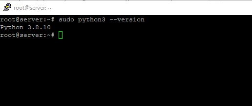 Checking the version of python in linux