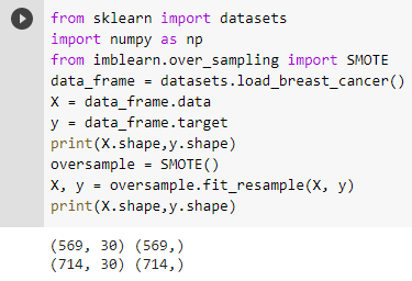 Smote' object has no attribute 'fit_sample' solution