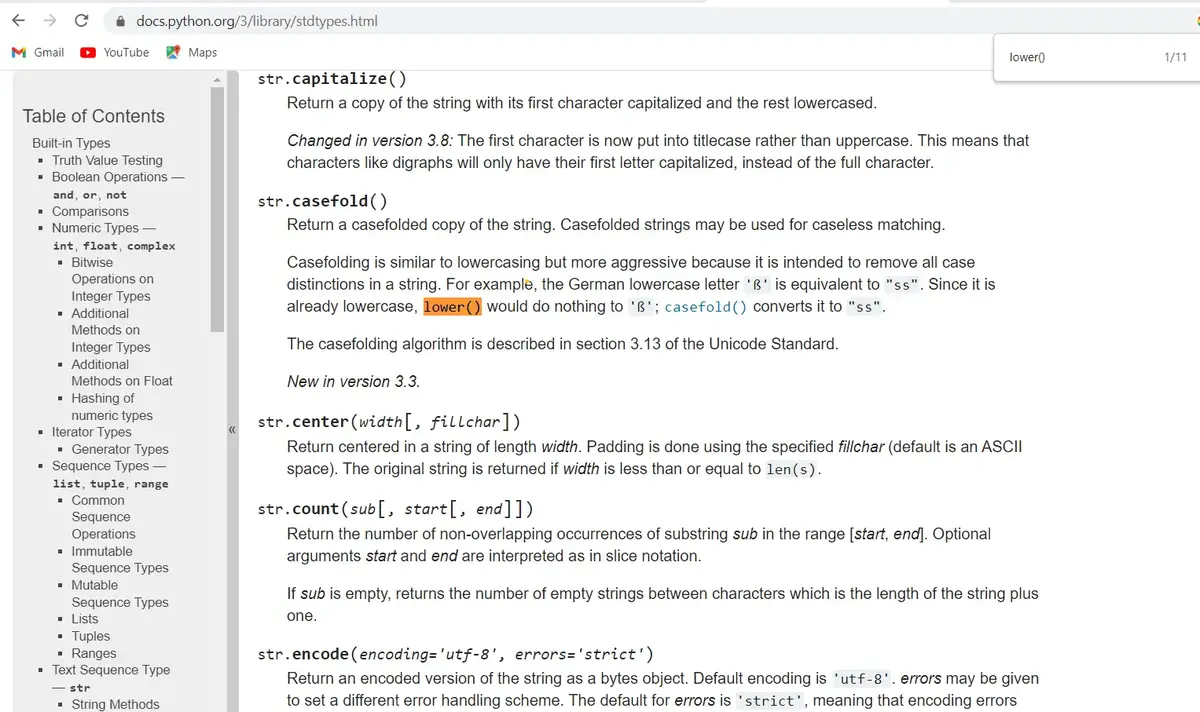 list object has no attribute lower