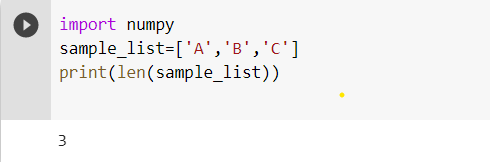 list object has no attribute shape fix