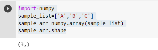 list object has no attribute shape root cause