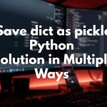 How To Save Dict As Json In Python : Solutions