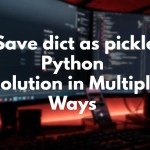 How to Save Dict as Json in Python : Solutions How To Save Dict As Json In Python : Solutions