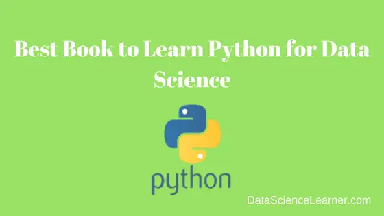 Best Book to Learn Python for Data Science