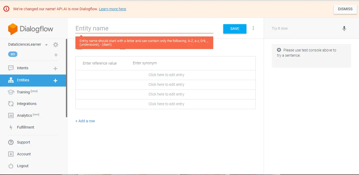 Artificial Intelligence chat bot 3