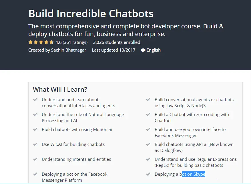 Artificial Intelligence chat bot development Video Resources 5