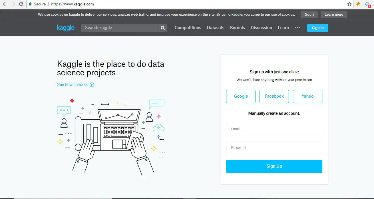Collaborative Data Science Platform Kaggle