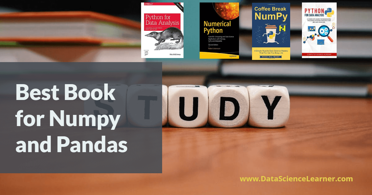 Best Book for Numpy and Pandas