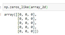 Creating array of zeros for two or multi dimensional array.