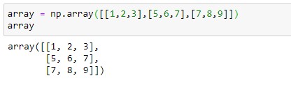 Creation of a Simple Array after removing the error
