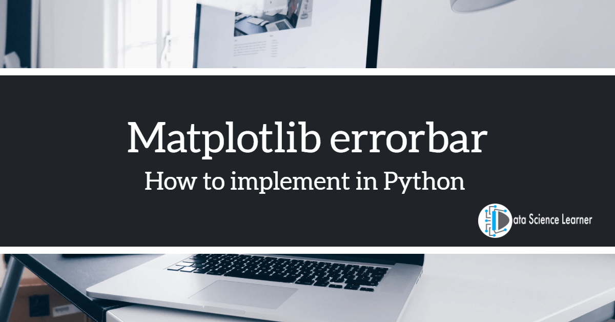 Matplotlib errorbar implement in python