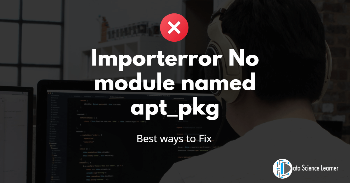 Importerror No module named apt_pkg
