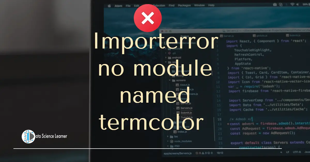 Importerror no module named termcolor