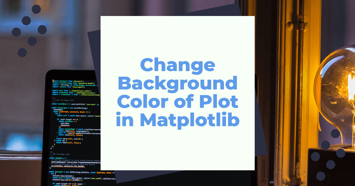 Matplotlib Background color featured image