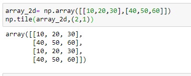 repeating array over rows for 2d array