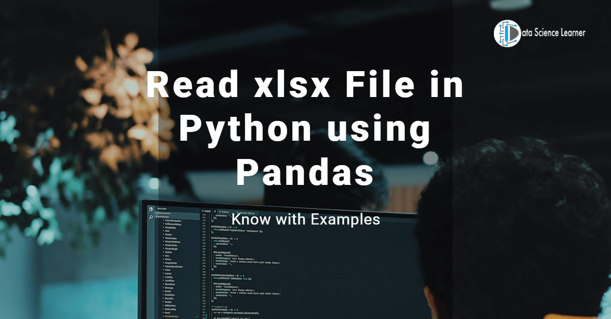 Read xlsx File in Python using Pandas