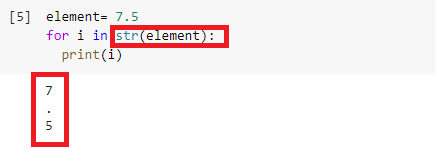 float object is not iterable fix by str()