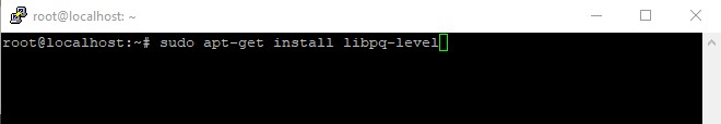 Installing libpq-level in Centos or Fedora or Cygwin or Babun