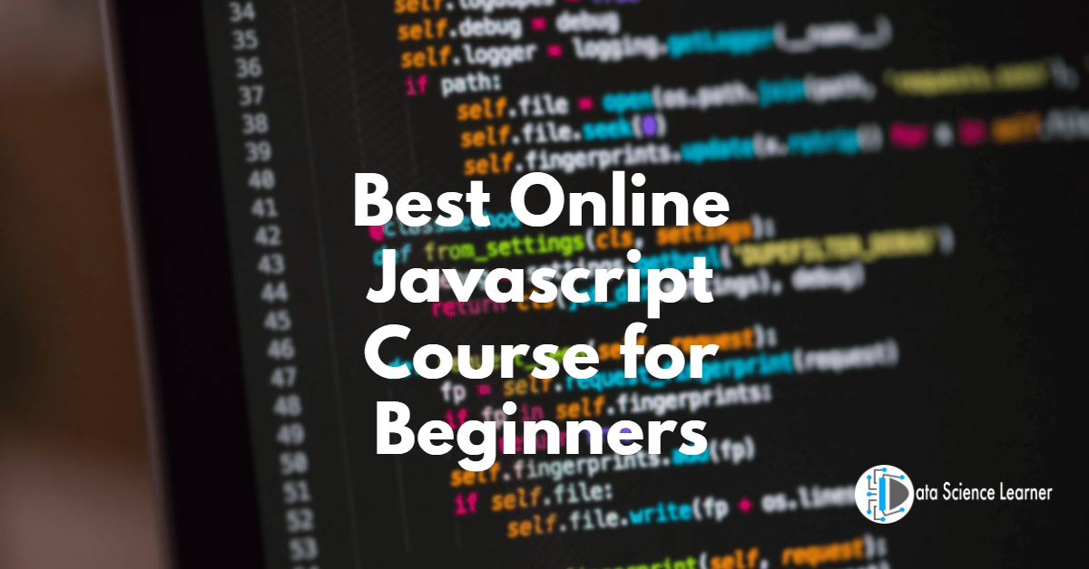 Best Online Javascript Course for Beginners
