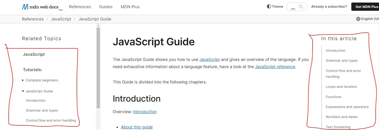 JavaScript Guide By Mozilla