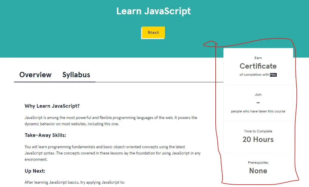 Learn JavaScript Codeacademy