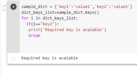 has_keys alternative in python dict