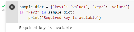 in operator alternative has_key()