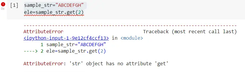 AttributeError str object has no attribute get cause