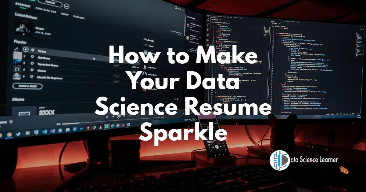 How to Make Your Data Science Resume Sparkle